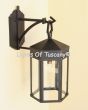 8137-1 Contemporary Outdoor Iron Wall Lantern