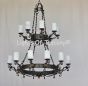 Tuscan Style large Chandelier