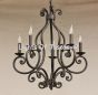 1615-5  Spanish Style Chandelier