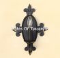 5568-1 Mediterranean Style Wrought Iron Wall Sconce