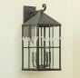 Spanish-Contemporary Lantern Wrought Iron Exterior Lighting 7000-4