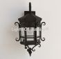 Spanish outdoor /exterior wrought iron light fixture