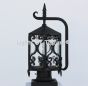 Outdoor Post Lighting-Hand Forged-Wrought Iron