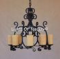 1346-8 Tuscan Chandelier 