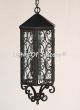 2318-3 Wrought Iron Spanish Style Hanging Lantern