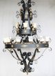 3161-18ONX Mediterranean Iron Chandelier