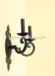 5141-2 Spanish Mediterranean Style Double Wall Sconce Light