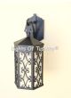 8132-1 Contemporary Spanish Outdoor Iron Wall Lantern