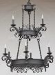 1435-9 Spanish Style Chandelier 