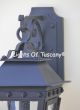 7292-1 Contemporary-Spanish Wrought Iron Lantern/ Light
