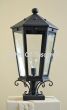 Exterior Post Light, Modern Post Light, Outdoor Lighting, Spanish Contemporary Post Light, Contemporary Post Light, Column Light, Wrought Iron Lighting