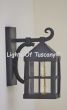 7008-1 Spanish-Contemporary Wrought Iron Outdoor Lighting Fixture
