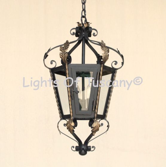 2172-3 Iron Hanging Lantern