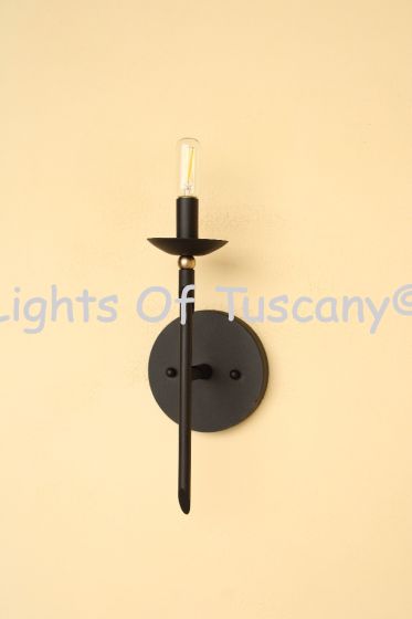 5171-1 Contemporary Iron Wall Sconce