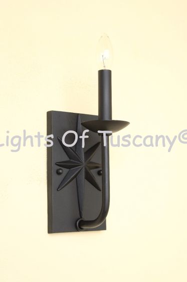 5172-1 Contemporary Iron Wall Sconce