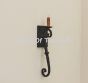 Rustic Spanish/Mediterranean Style Wrought Iron Wall Sconce