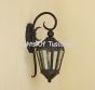 7298-1 Spanish Hacienda Wrought Iron Outdoor Wall Lantern Light