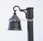 7548-1P Contemporary Iron Outdoor Post Light
