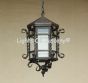 2028-1 Spanish Santa Barbara Hanging Lantern Light