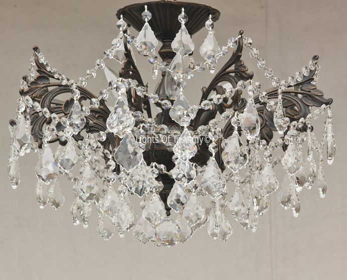 15912-4 Crystal Spanish Cast Chandler
