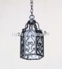 2043-3 Spanish Revival Wrought Iron Outdoor Hanging Lantern