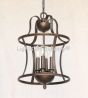 2241-3 Contemporary Style Wrought Iron Pendant Light