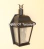 8224-2 Meditteranean Traditional Outdoor Iron Pocket Wall Light