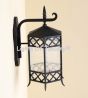 8308-1 Mediterranean Contemporary Outdoor Iron Wall Light