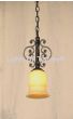 6129-1 Rustic Spanish Style Wrought Iron Kitchen Island Pendant Light