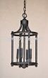 6516-3 Old World Rustic Style Iron Pendant Light