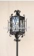 7084-1P Spanish Style Outdoor Pole Light