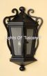 7214-1 Mediterranean Style Wrought Iron Pocket Wall Light