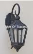 7298-1 Spanish Hacienda Wrought Iron Outdoor Wall Lantern Light