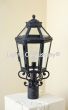 7225-1P Traditional Spanish Colonial Outdoor Post Lantern Light