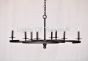 1036-8 Contemporary Wrought Iron Chandelier