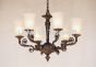 4247-6 European Cast Brass Chandelier