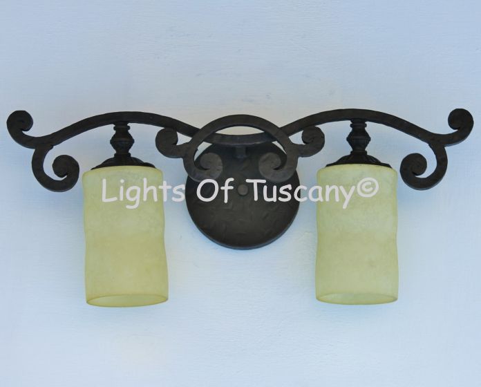 Bathroom Bar-Tuscan-Hand Forged-Wrought Iron