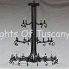 1353-28 Large Spanish Style Chandelier