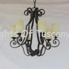 Tuscan chandelier