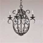 Wrought Iron Spanish Tuscan Rustic Country Style Chandelier