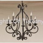 1615-5  Spanish Style Chandelier