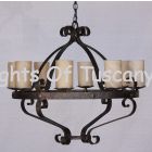 1638-6 Tuscan-Italian Country Style Chandelier