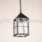 2004-1 Wrought Iron Spanish Colonial Hanging Lantern