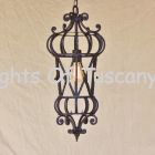 2023-1 Mediterranean/Tuscan Style Iron Hanging Pendant