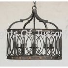 Transitional Wrought Iron Chandelier 2081-6