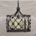 pendant-lighting-hanging-Hand-Forged Wrought Iron, gothic pendant light, drum light, round pendant light, modern drum light, contemporary 