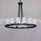 2390-16 Contemporary Rustic Style Chandelier