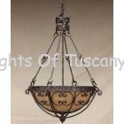 pendant-lighting-hanging-Hand-Forged Wrought Iron/Tuscan pendant