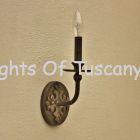 Tuscan wall sconce