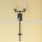 5020-2 Rustic Spanish Style Double Wall Sconce